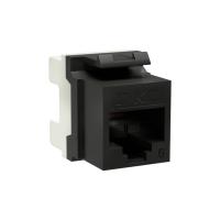 ДКС RNK6U180BK Модуль Keystone RJ45 CAT 6 неэкранированный (UTP), 180 градусов, черный