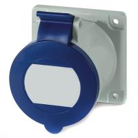 ДКС DIS4223263 Розетка панельная IP44 32A 2P+E 230В