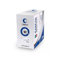 Cabeus UTP-4P-Cat.5e-SOLID-LSLTx-GY Кабель витая пара UTP (U/UTP), категория 5e, 4 пары (24 AWG), одножильный, нг(А)-LSLTx, серый (305 м) Cabeus UTP-4P-Cat.5e-SOLID-LSLTx-GY Кабель витая пара UTP (U/UTP), категория 5e, 4 пары (24 AWG), одножильный, нг(А)-LSLTx, серый (305 м)