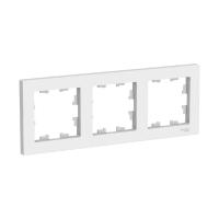 Systeme Electric ATN001303 AtlasDesign Рамка 3 поста, универсальная, лотос