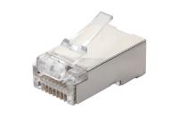 Eurolan 13A-F5-11WT Вилка RJ45 Q-PLUG, категория 5e, FTP, для полевой установки, без цвета, упаковка 50 штук