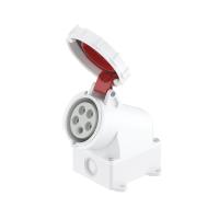 ДКС DIS5183257T Розетка настенная IP67 32A 3P+E+N 400В