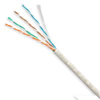 Cabeus UTP-4P-Cat.5e-SOLID-GY-LIGHT-50 Кабель витая пара UTP (U/UTP), категория 5e, 4 пары 0,48мм (24 AWG), одножильный, PVC нг(А)-LS, серый (50 м)