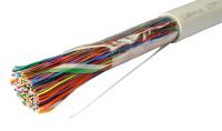 Cabeus UTP-50P-Cat.3-IN Кабель витая пара UTP (U/UTP), категория 3, 50 пар (24 AWG), одножильный (solid), PVC нг(А)-LS