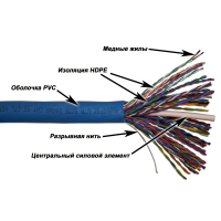 TWT TWT-5EUTP50 Кабель UTP, 50 пар, Кат.5e, PVC, 305 метров на катушке