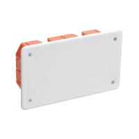 IEK UKT11-172-096-045 Коробка КМ41006 распаячная для твердых стен 172x96x45 (с саморезами, с крышкой