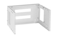 TLK TRW-065035-GY Настенная регулируемая монтажная рама 19", 6U, Ш505хВ277мм, глубина 233-350мм, сер