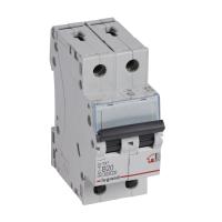 LEGRAND 403987 Автоматический выключатель TX3 6000, 6 кА, тип характеристики B, 2П, 230/400 В~, 20 А