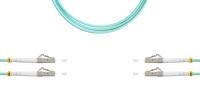 TELCORD ШОС-2x3.0-2LC/U(dx)-2LC/U(dx)-MM503-10м-LSZH-AQ Шнур оптический duplex (ШОС), LC/UPC duplex - LC/UPC duplex, MM50(OM3), 3.0мм, LSZH, 10м