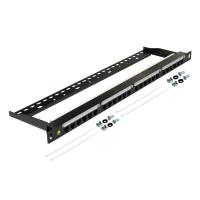 LANMASTER LAN-PPC24U5E Патч-панель компактная 24 порта, UTP, кат.5E, 0.5U
