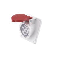ДКС DIS4133266 Розетка панельная с наклоном IP44 32А 3P+E 400В