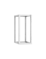 NIKOMAX TRK-245510-R-GY Монтажная стойка двухрамная раздвижная 19", 24U, Ш550xВ1195xГ(600-1000) мм, шаг регулировки глубины 50 мм, в разобранном виде, цвет серый RAL 7035