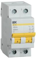 IEK MNV10-2-125 Выключатель нагрузки (мини-рубильник) ВН-32 2Р 125А