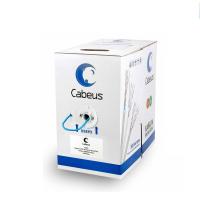 Cabeus UTP-4P-Cat.5e-SOLID-BL Кабель витая пара UTP (U/UTP), категория 5e, 4 пары (24 AWG), одножильный, PVC нг(А)-LS, синий (305 м) Cabeus UTP-4P-Cat.5e-SOLID-BL Кабель витая пара UTP (U/UTP), категория 5e, 4 пары (24 AWG), одножильный, PVC нг(А)-LS, синий (305 м)
