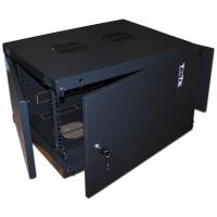 TWT TWT-CBWNM-6U-6x6-BK Шкаф настенный Next, 6U 550x600, металлическая дверь, черный