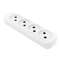 EKF AKB10-4 Колодка 4 гн. 10А 2,2кВт б/з Эксперт PROxima