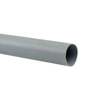 EKF trg-40-3n Труба гладкая ПВХ жесткая d40 мм (3 м) (57 м/уп) серая-Plast