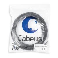 Cabeus UTP-4P-Cat.5e-SOLID-BK-25 Кабель витая пара UTP (U/UTP), категория 5e, 4 пары (24 AWG), одножильный, PVC нг(А)-LS, черный (25 м) Cabeus UTP-4P-Cat.5e-SOLID-BK-25 Кабель витая пара UTP (U/UTP), категория 5e, 4 пары (24 AWG), одножильный, PVC нг(А)-LS, черный (25 м)