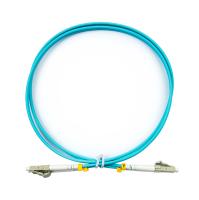 Cabeus FOP-50-LC-LC-0,5m Шнур оптический duplex LC-LC 50/125 mm OM3 0,5м LSZH