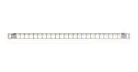 NIKOMAX NMC-RP24-BLANK-HU-MT Коммутационная панель 19", 0,5U, наборная, под 24 модуля Keystone, UTP/