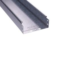 ДКС 35111HDZ Лоток листовой неперфорированный, горячеоцинкованный, 100х100 мм (ШхВ), толщина 0.8 мм, длина 2 м, серия "S5 Combitech" (цена за 1 м)