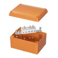 ДКС FSB20516 Коробка пластиковая FS с гладкими стенками и клеммниками, IP56,150х110х70мм, 5р, 450V,30A,16мм.кв ДКС FSB20516 Коробка пластиковая FS с гладкими стенками и клеммниками, IP56,150х110х70мм, 5р, 450V,30A,16мм.кв
