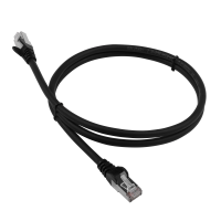 LANMASTER LAN-PC45/S6-10-BK Патч-корд LSZH FTP кат.6, 10 м, черный