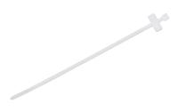 Cabeus GTM-200 Стяжка нейлоновая неоткрывающаяся, безгалогенная (halogen free), 200x2.5мм, с площадкой для маркера (100 шт)