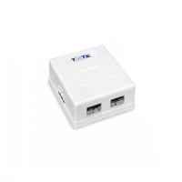 TWT TWT-SA2-WH Настенная коробка 2 порта для Keystone