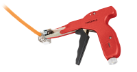 NIKOMAX NMC-328 Инструмент для затягивания и обрезки нейлоновых стяжек шириной от 2,2мм до 4,8мм, толщиной до 1,6мм