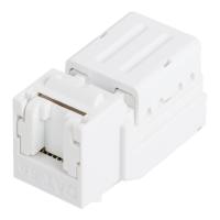 NIKOMAX NMC-KJUD2-ST-WT Модуль-вставка типа Keystone, Кат.5е (Класс D), 100МГц, RJ45/8P8C, FT-TOOL/110/KRONE, T568A/B, неэкранированный, со шторкой, максимальная ширина 17 мм, белый