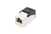 NIKOMAX NMC-KJUD2-NT-WT Модуль-вставка типа Keystone, Кат.5е (Класс D), 100МГц, RJ45/8P8C, самозажимной, T568A/B, неэкранированный, максимальная ширина 17 мм, белый