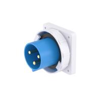 ДКС DIS2466393 Вилка панельная прямая IP67 63А 2P+E 250В