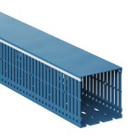ДКС 01268RL Короб перфорированный, синий RL6 80x80