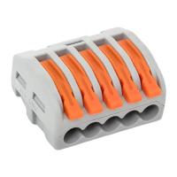 EKF plc-smk-415 Строительно-монтажная клемма СМК 222-415 с рычагом 5 отверстий 0,08-2,5(4.0)мм2 (100шт.) EKF plc-smk-415 Строительно-монтажная клемма СМК 222-415 с рычагом 5 отверстий 0,08-2,5(4.0)мм2 (100шт.)