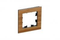 Systeme Electric ATN353201 AtlasDesign NATURE 1-постовая рамка, дерево бамбук Systeme Electric ATN353201 AtlasDesign NATURE 1-постовая рамка, дерево бамбук