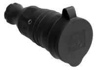 IEK PKR21-016-2-K02 РБп13-1-0м Розетка с защ. кр. переносная ОМЕГА IP44