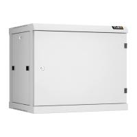 TLK TWC-096045-R-M-GY Настенный разборный шкаф TLK 19", 9U, металлическая дверь, Ш600хВ503хГ450мм, 2 пары монтажных направляющих, серый