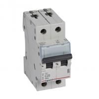 LEGRAND 403932 Автоматический выключатель TX3 6000, 10 кА, тип характеристики C, 2П, 230/400 В~, 25А