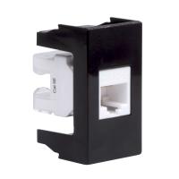 ДКС 45238 Розетка RJ-45 кат.5E,Viva,1 мод.,черн