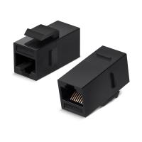 Cabeus CA-KJ-8p8c-C5e Проходной адаптер формата Keystone, RJ45-RJ45 (8p8c), категория 5е, неэкранированный