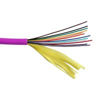 LANMASTER LAN-OFC-DI8-M4-LS (1000 м) ВО кабель внутренний, Distribution, LSZH, 8 волокон, MM, OM4, розовый