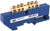 IEK YNN10-69-6D-K07 Шина N ноль на DIN-изолятор ШНИ-6х9-6-Д-С
