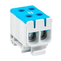 EKF plc-kvs2-16-50-blue Клемма силовая вводная двойная КСВ 16-50 синяя PROxima