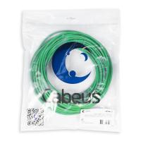 Cabeus UTP-4P-Cat.5e-SOLID-GN-25 Кабель витая пара UTP (U/UTP), категория 5e, 4 пары (24 AWG), одножильный, PVC нг(А)-LS, зеленый (25 м)