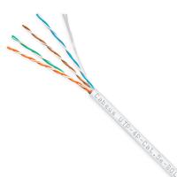 Cabeus UTP-4P-Cat.5e-SOLID-LSZH-WH-20 Кабель витая пара UTP (U/UTP), категория 5e, 4 пары (24 AWG), одножильный, белый, LSZH, нг(А)-HF, (20 м)