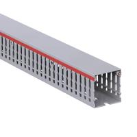 ДКС 01134RL Короб перфорированный, серый RL6 40x40