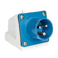 EKF ps-513-16-220 Вилка стационарная 513 2Р+РЕ 16А 220В IP44 PROxima