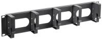 ITK CO05-2M5RM Кабельный органайзер 19" 2U 5 колец черный
