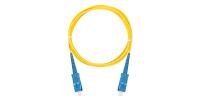 NIKOMAX NMF-PC1S2C2-SCU-SCU-001-R Шнур волоконно-оптический, соединительный, одномодовый 9/125мкм, стандарта OS2, SC/UPC-SC/UPC, одинарный, полимерный материал нг(A)-HF, 2мм, желтый, 1м